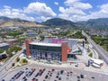Rice Eccles Stadium aerial view Salt Lake City, Utah, USA